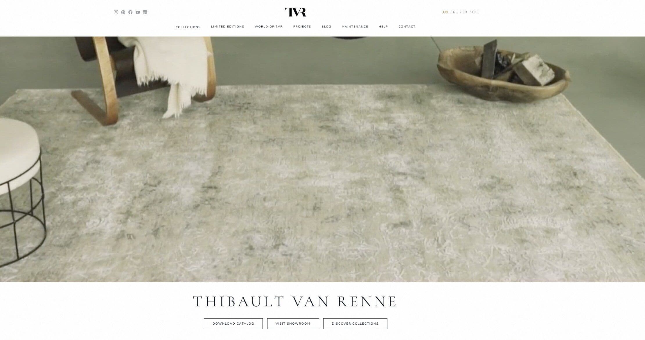 Ein neues digitales Zuhause für Thibault Van Renne