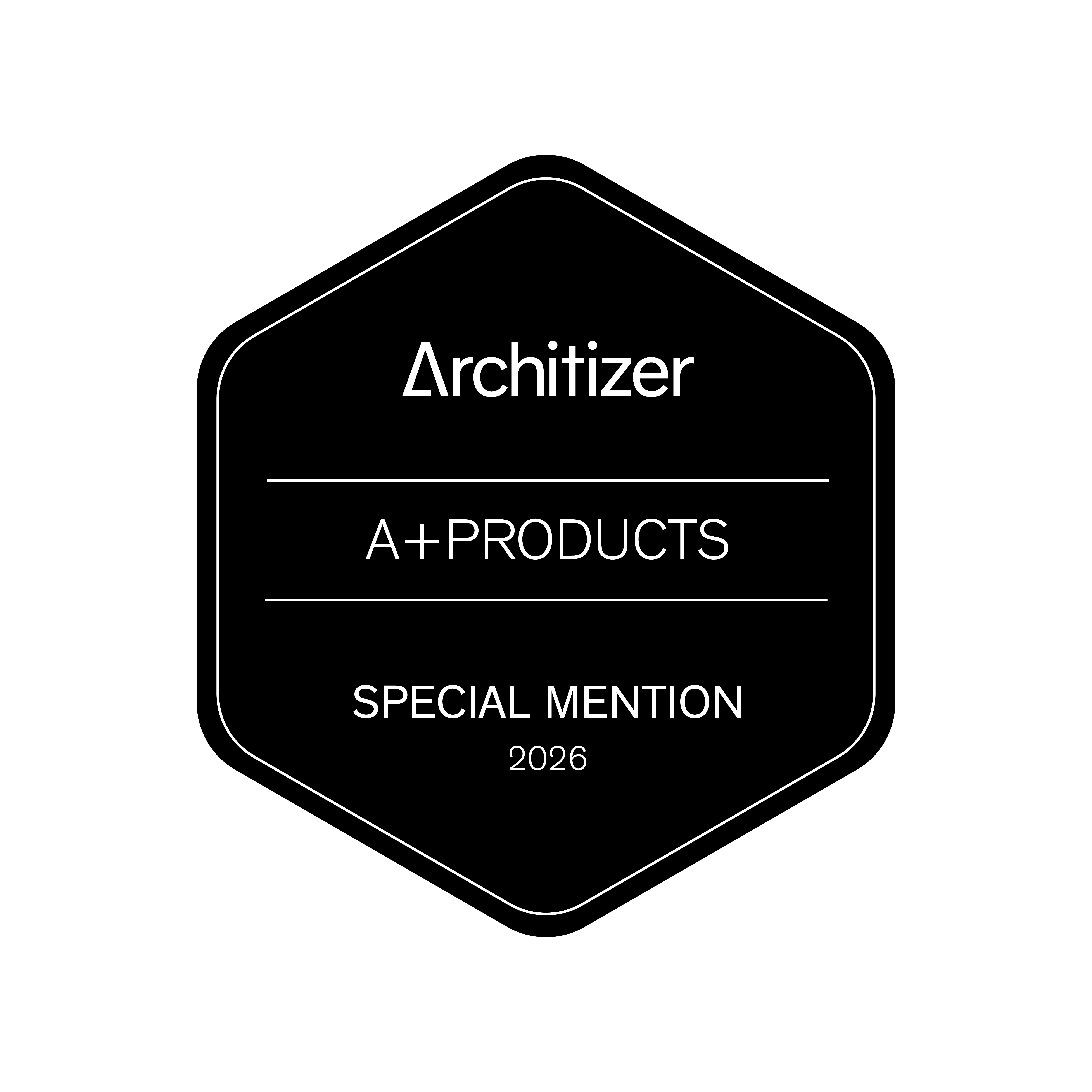 Architizer A+Product Awards 2026 — Special Mention, Kategorie Carpet & Flooring (LEGENDS — Tenby)