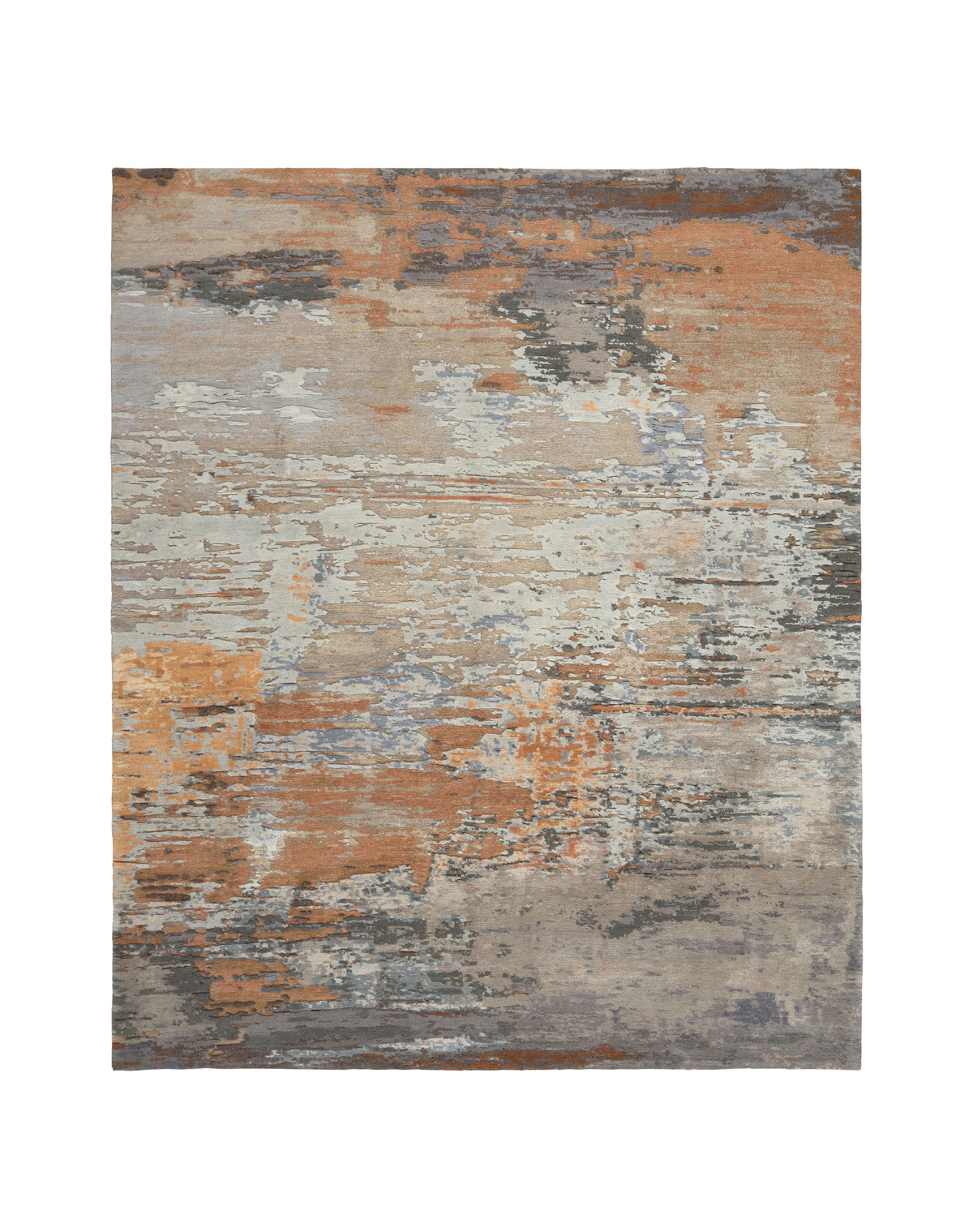 Abstracts 5 Terracotta grey