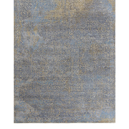 Savonnerie gold blue grey