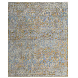 Smoked leaf blue gold