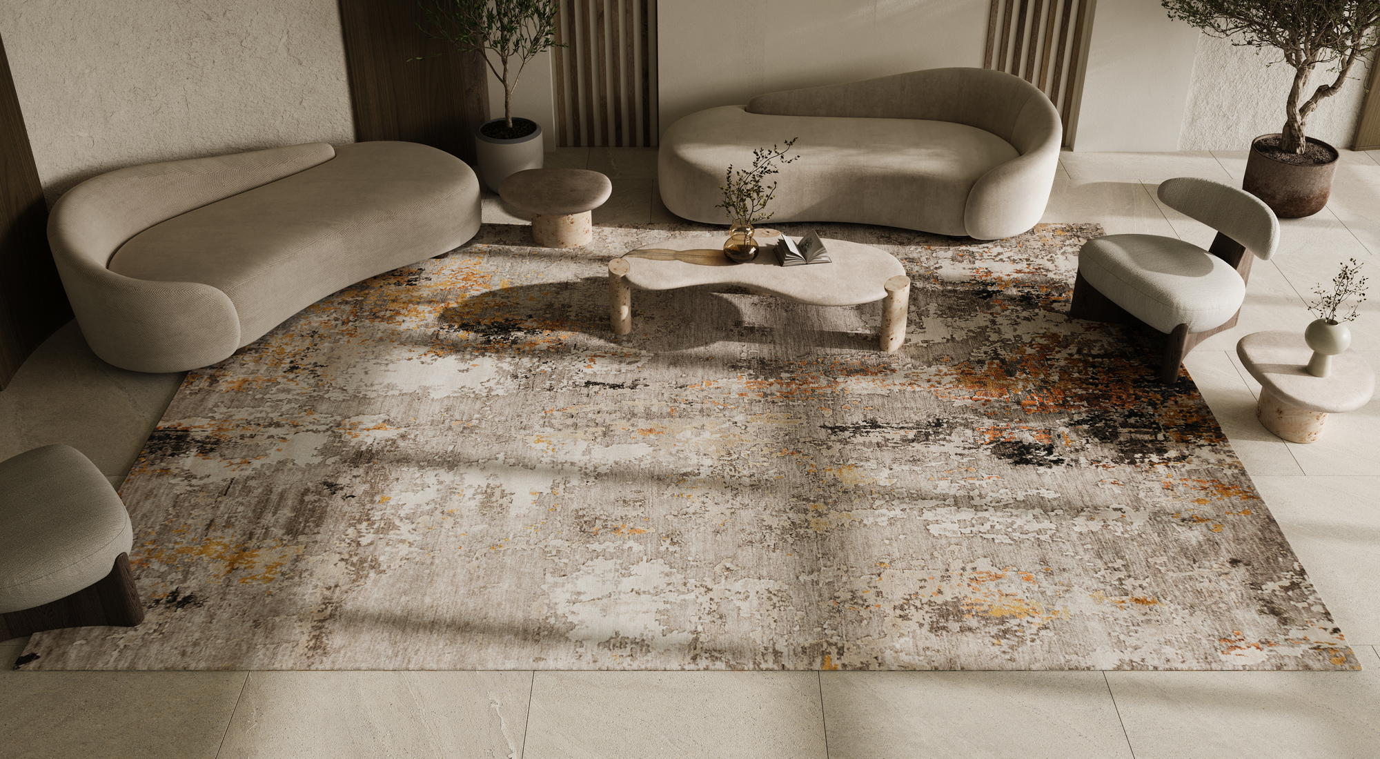 Apartment building lobby, Dubai