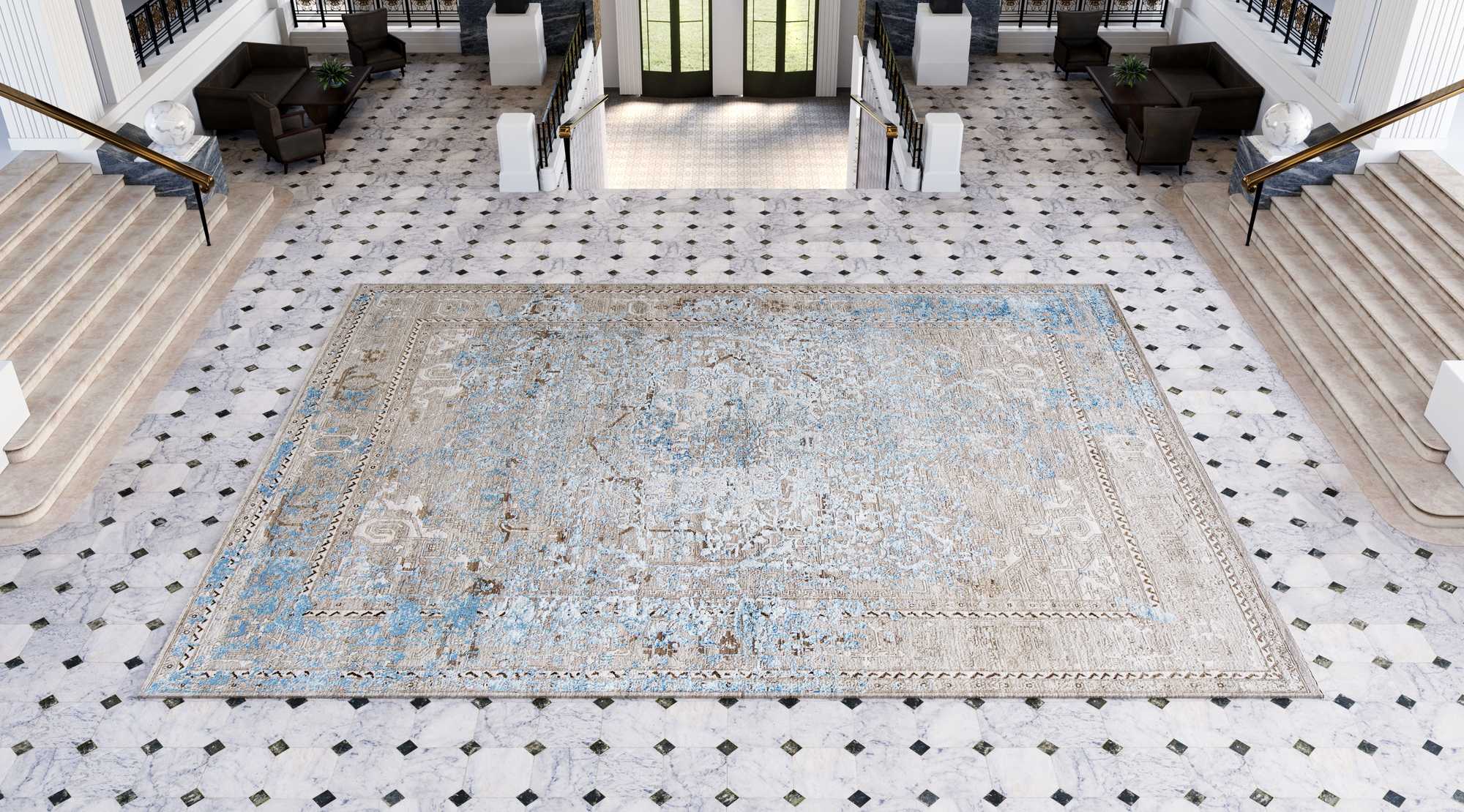 Main entrance villa, Saint Petersburg